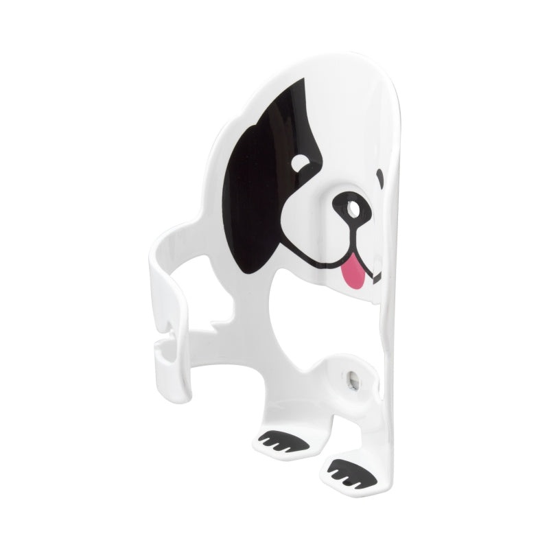 Very Good Dog Water Bottle Cage: White