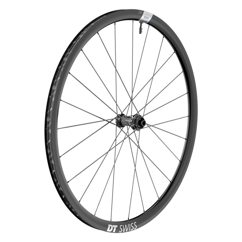 E 1800 Spline 30 Front Wheel - 700c 12 x 100mm Center-Lock Black