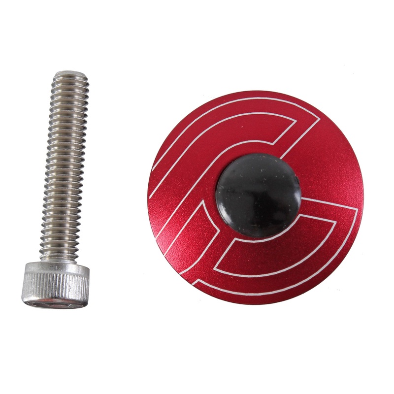 Top Cap Kit  1-1/8" Alloy Steerers Red