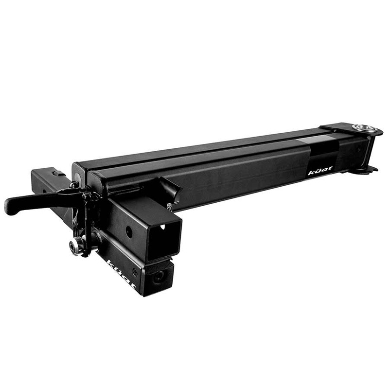 Pivot v2 2" Swing Away Hitch Rack Adapter- Driver Side Black