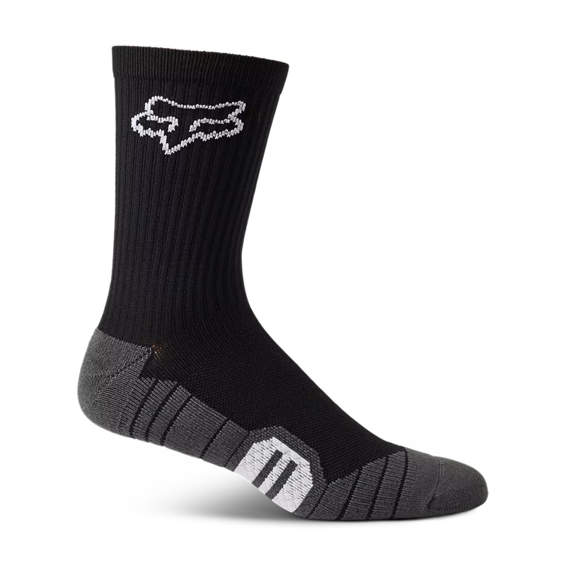 8" Ranger Cushion Mountain Bike Socks - Black