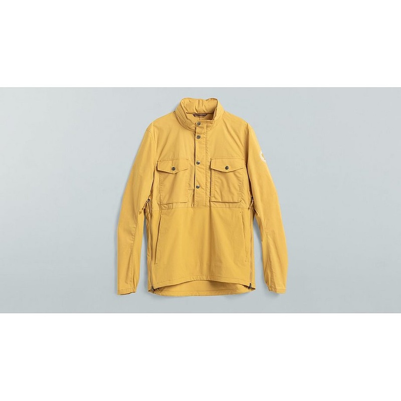 s/f rven anorak men jacket ochre xl