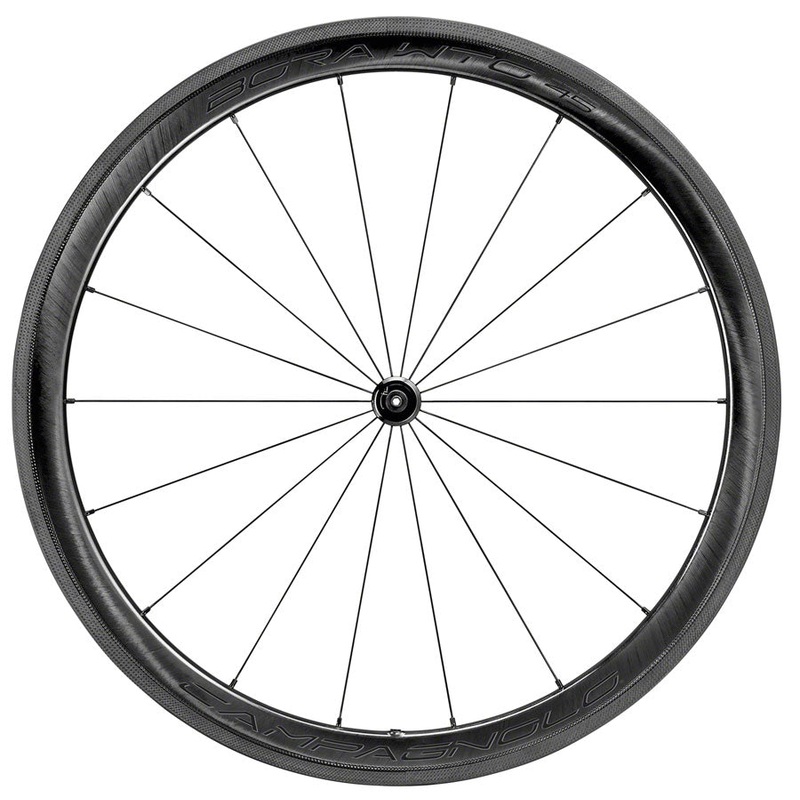 Bora WTO 45 Front Wheel - 700c QR x 100mm Rim Brake 2-Way Fit Dark Label