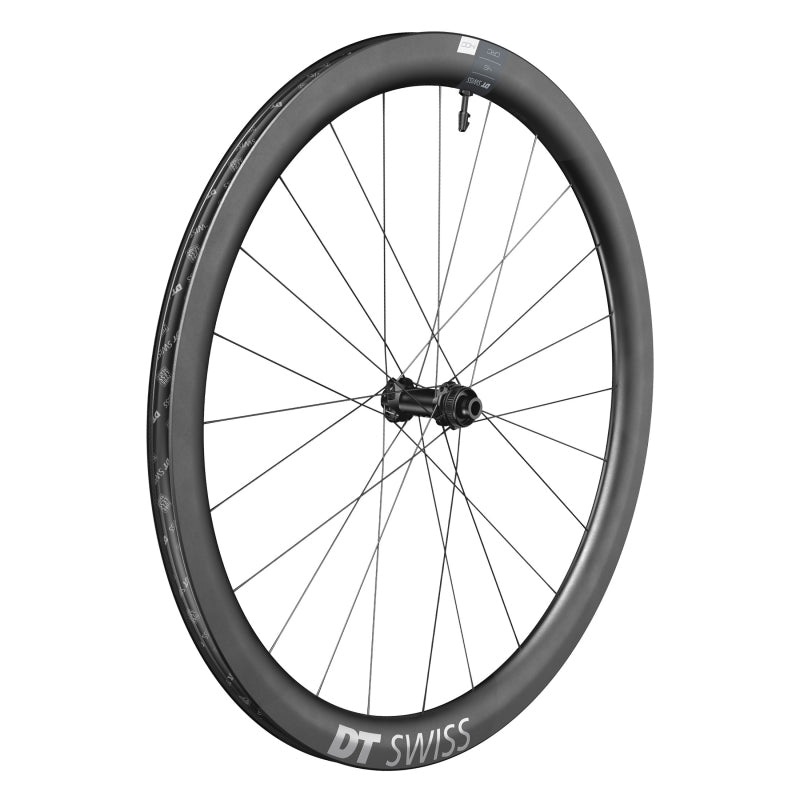CRC 1400 Spline 45 Front Wheel - 700 12 x 100mm Center-Lock Black
