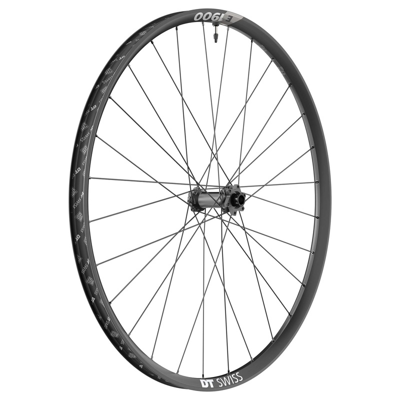 E 1900 Spline 30 Front Wheel - 29" 15 x 110mm 6-Bolt Black