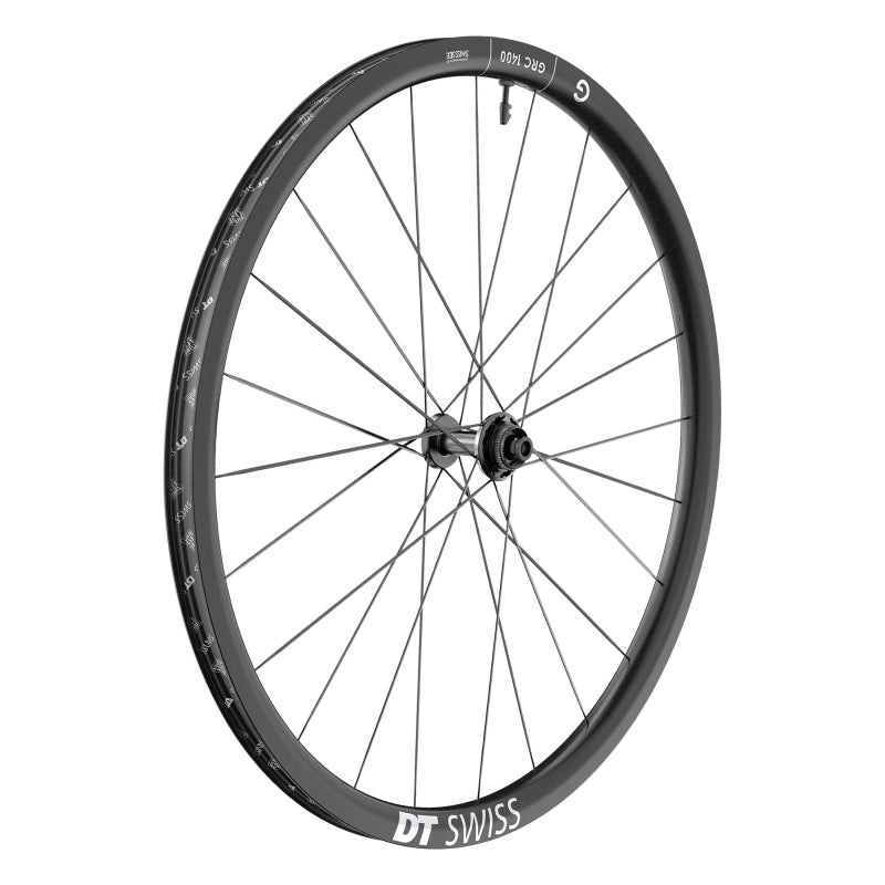 GRC 1400 DICUT 30 Front Wheel - 700 12 x 100mm Center-Lock Black