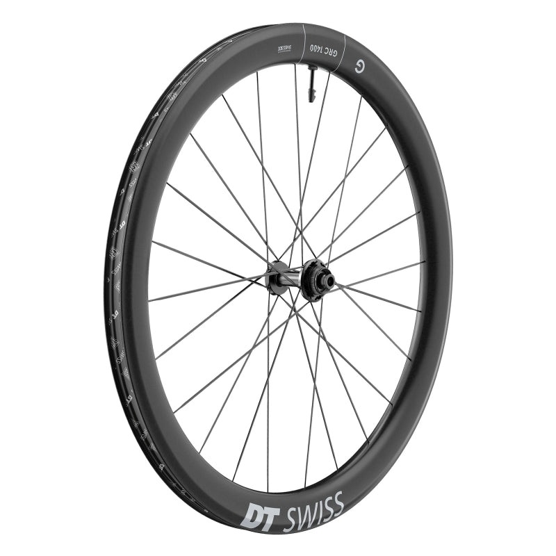 GRC 1400 DICUT 50 Front Wheel - 700c 12 x 100mm Center-Lock Black