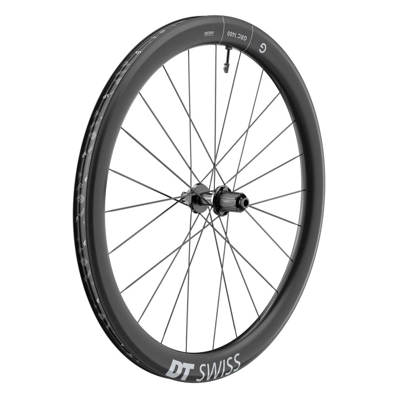 GRC 1400 DICUT 50 Rear Wheel - 700c 12 x 142mm Center-Lock HG 11 Road Ratchet EXP 36 BLK