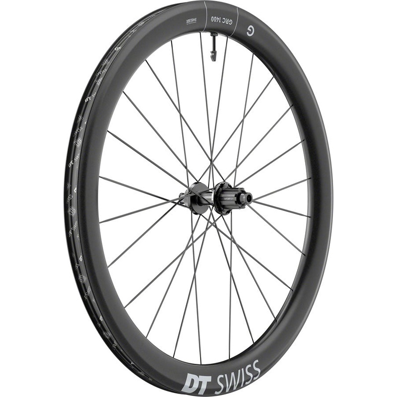 GRC 1400 DICUT 50 Rear Wheel - 700c 12 x 142mm Center-Lock N3W Ratchet EXP 36 BLK