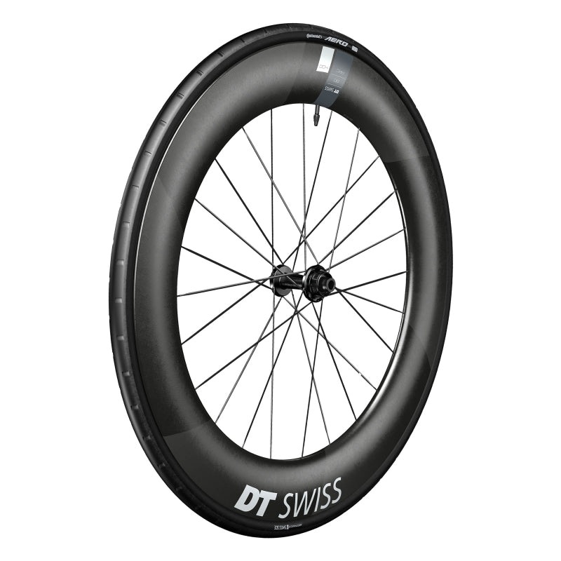 ARC 1400 DiCut 80 Front Wheel - 700 12 x 100mm Center-Lock Black