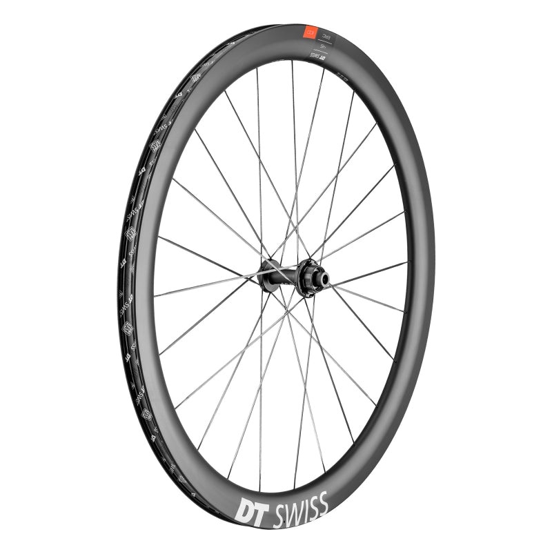 ERC 1100 DiCut 45 Front Wheel - 700c 12 x 100mm Center-Lock Black