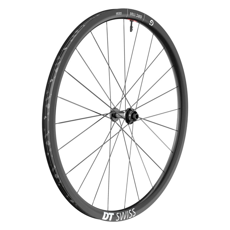 GRC 1100 DICUT 30 Front Wheel - 700 12 x100mm CenterLock Black