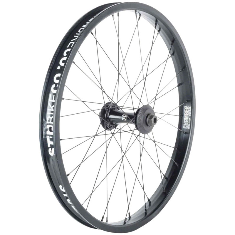 Rampage Pro Front Wheel - 20" 3/8" x 100mm Rim Brake Black