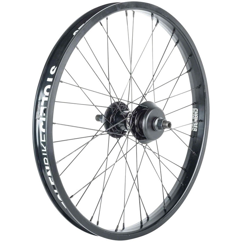Rampage Pro Rear Wheel - 20" 14 x 110mm Rim Brake Freecoaster BLK 9T RHD