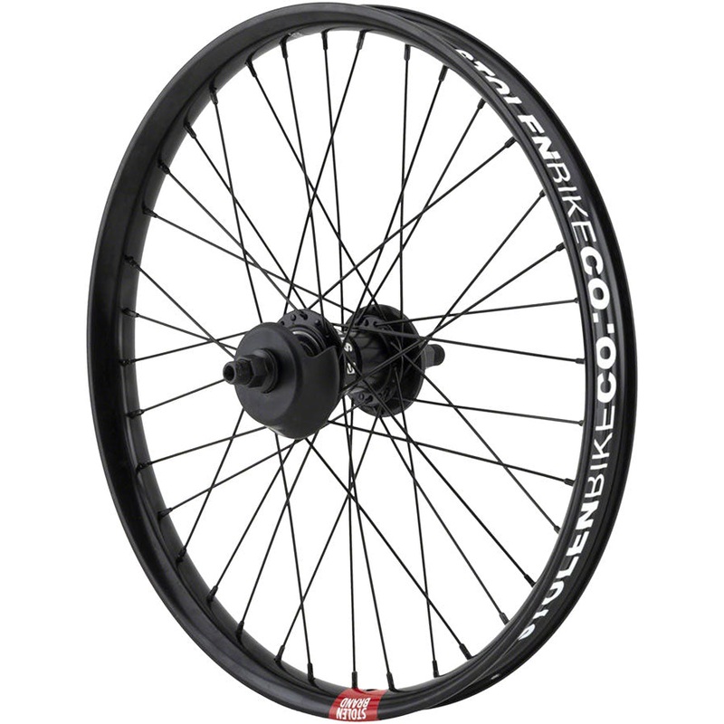 Rampage Pro Street Rear Wheel - 20" 14 x 110mm Brakeless Freecoaster BLK 9T RHD