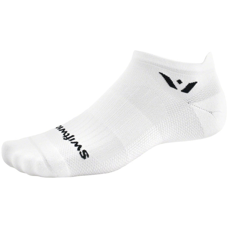 Aspire No Show Socks - White Medium