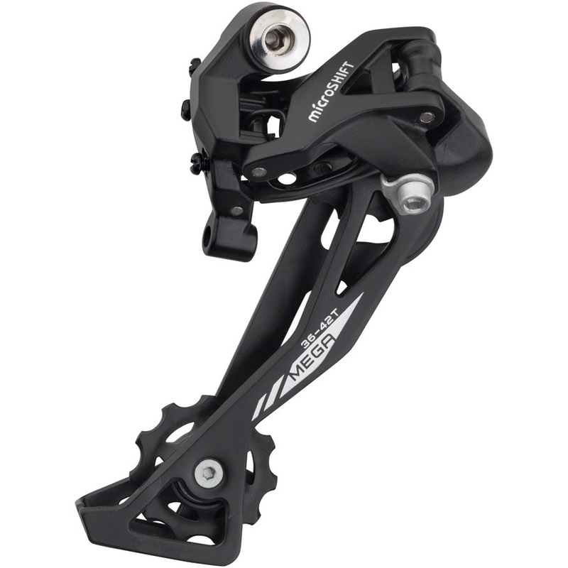 XLE Rear Derailleur - 10 Speed Long Cage Black