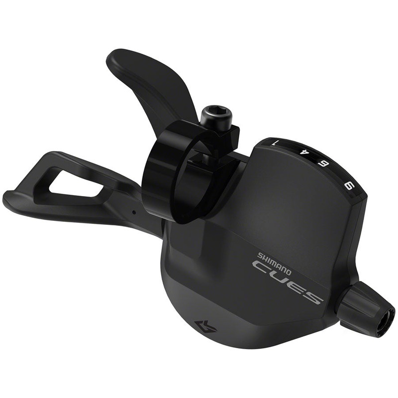 CUES SL-U4010-9R Shifter - Right 9-Speed Rapidfire Plus Optical Gear Display BLK