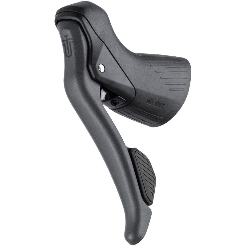 Sword Left Drop Bar Brake Lever Intergrated Dropper Remote - Gray
