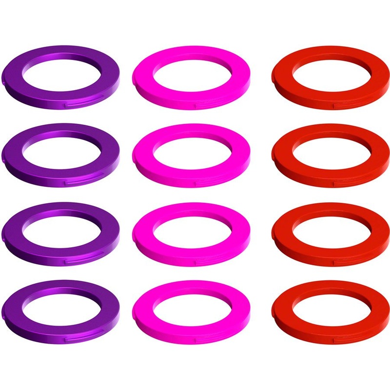 Magura 4-Piston Caliper Colored Cover Kit - Single Caliper - Purple, Red, Neon Pink