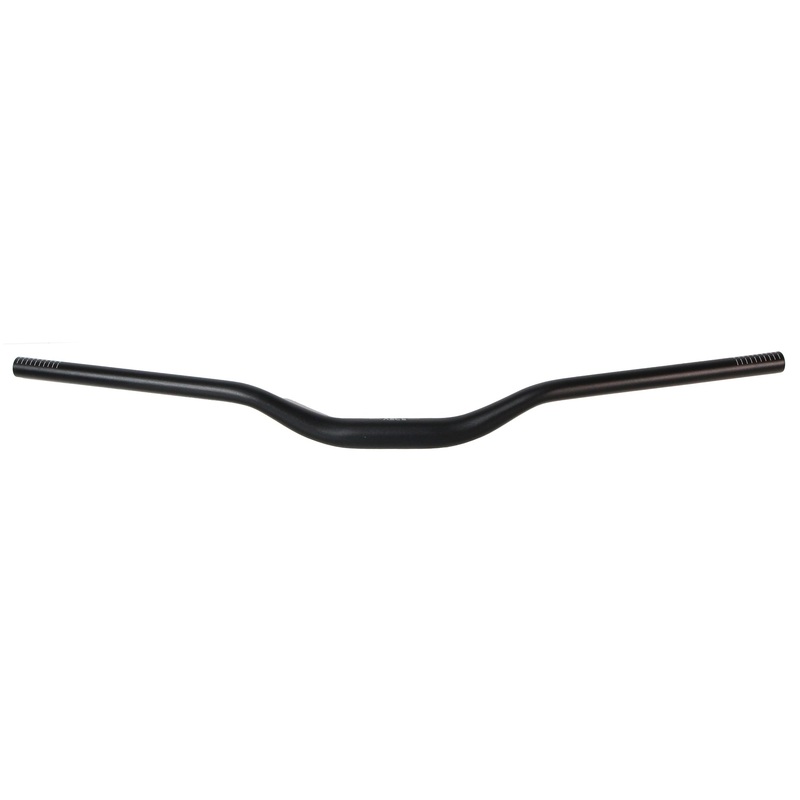 5Dev Alloy Handlebars - 31.8mm Clamp - 40mm Rise - 800mm Width - Black
