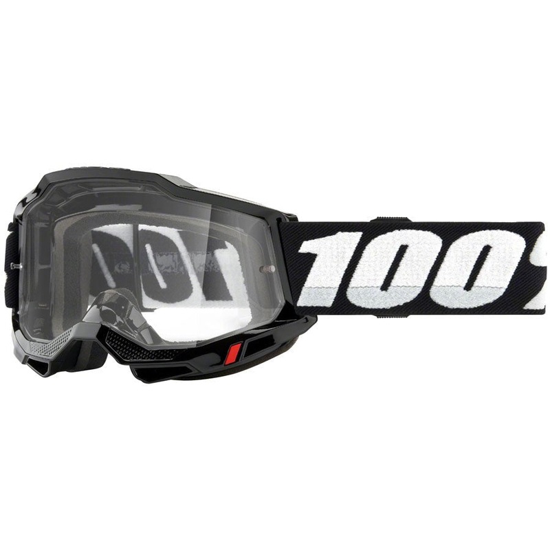 100% Accuri 2 OTG Goggles - Black/Clear