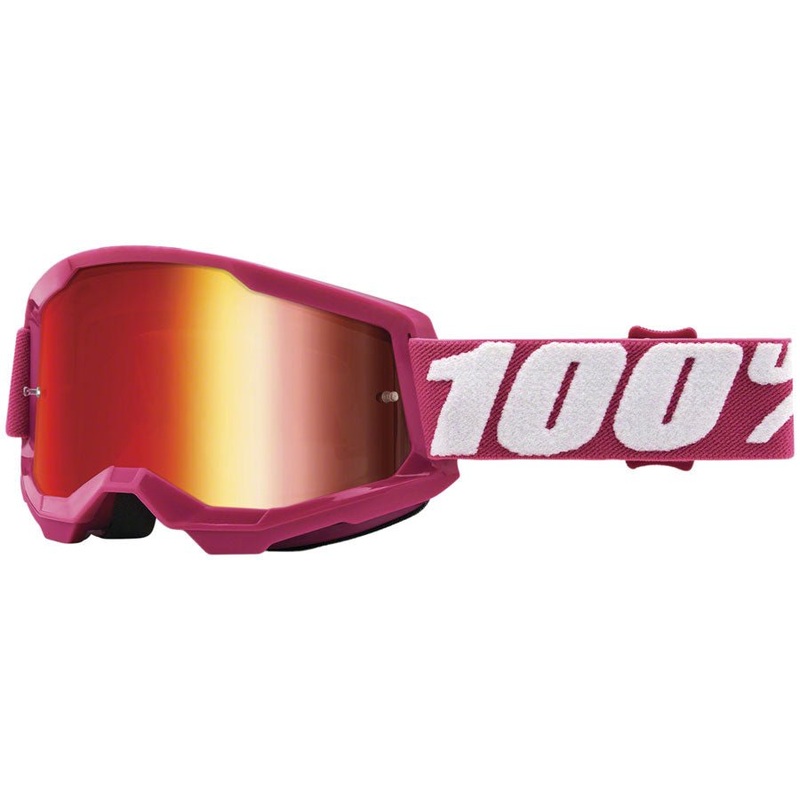 100% Strata 2 Goggles - Fletcher/Red Mirror