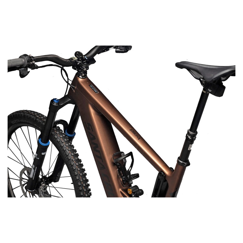 DYEDBRO E-Bike Frame Protection - Clear/Matte Black
