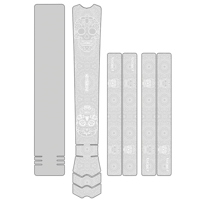 DYEDBRO Frame Protection - Da de Muertos White