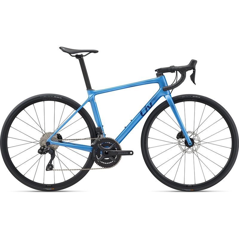 LIV Langma Advanced Disc 1 700c - Womens - Estoril Blue - 2023