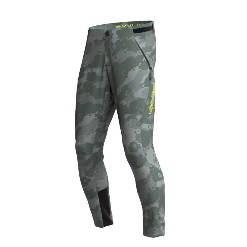 Troy Lee Designs Skyline Pant - Digi Camo - Youth - Spruce - 2023