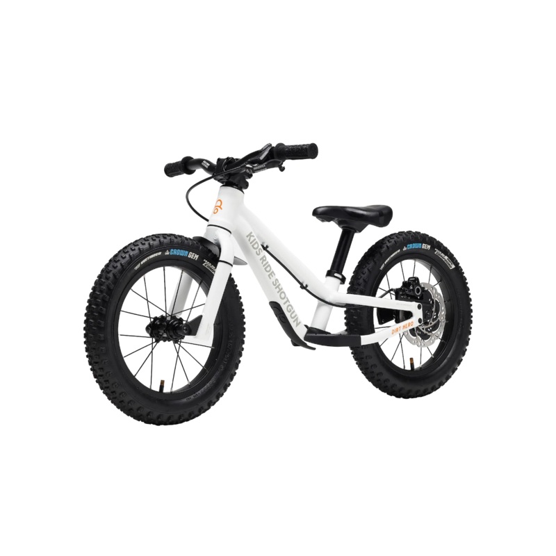 Shotgun Dirt Hero 12" Push Bike with Disc Brake - White