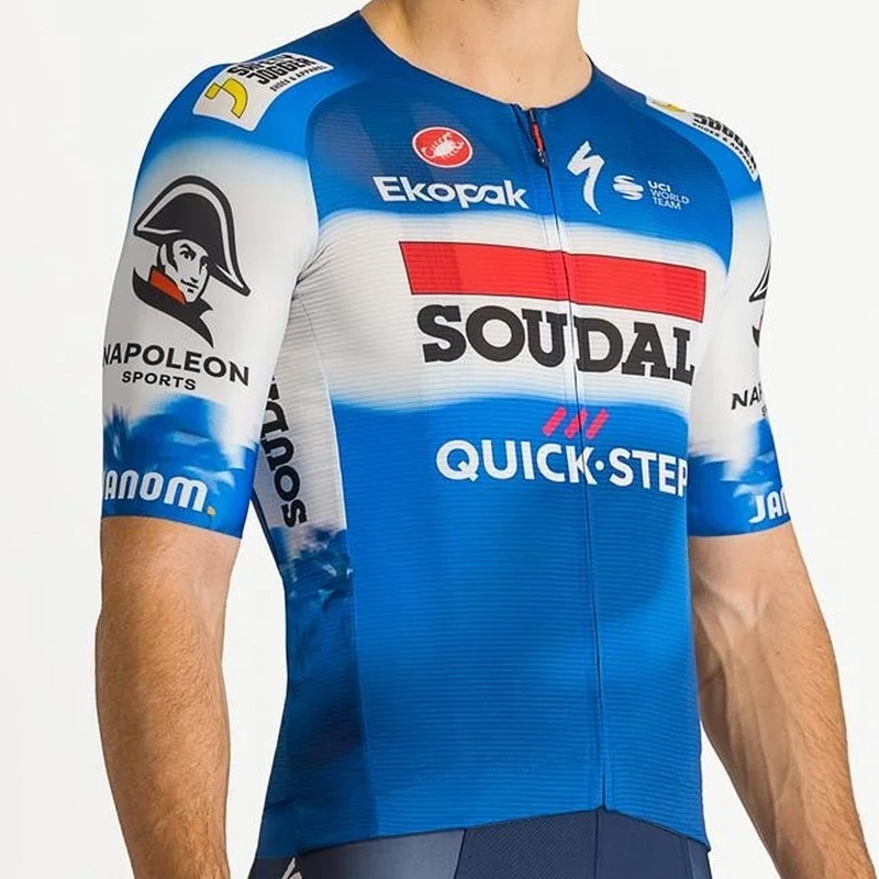 Maglia Castelli Soudal Quick-Step 2024 Aero Race 7.0