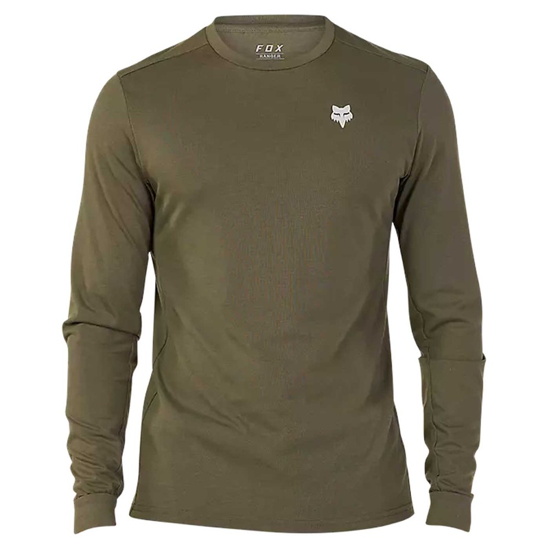 Maglia maniche lunghe Fox Ranger Tred Drirelease - Verde