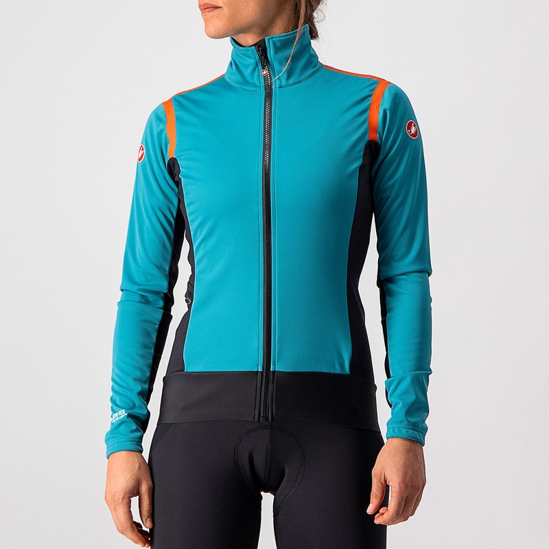 Giacca donna Castelli Alpha RoS 2 Light - Azzurro