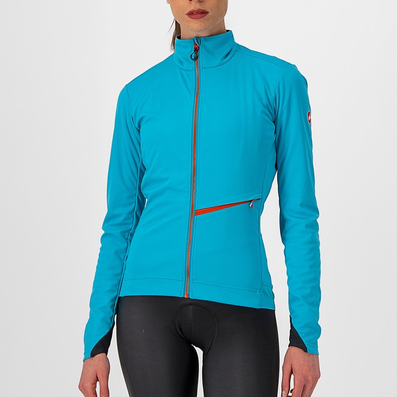 Giacca donna Castelli Go - Azzurro