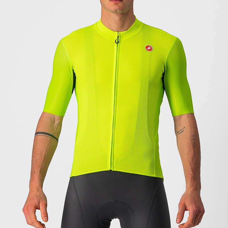 Maglia Castelli Endurance Elite - Giallo