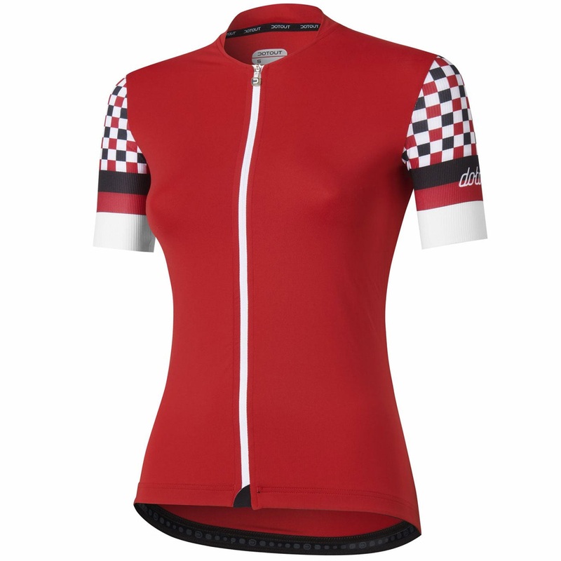Maglia donna Dotout Square - Rosso