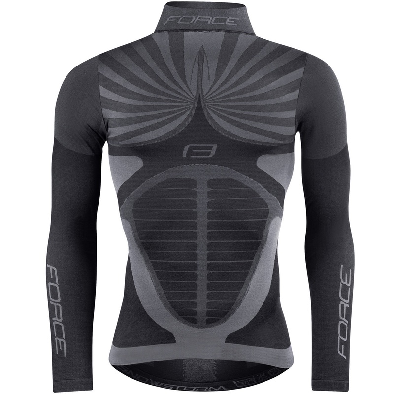 Maglia intima maniche lunghe Force Snowstorm - Nero