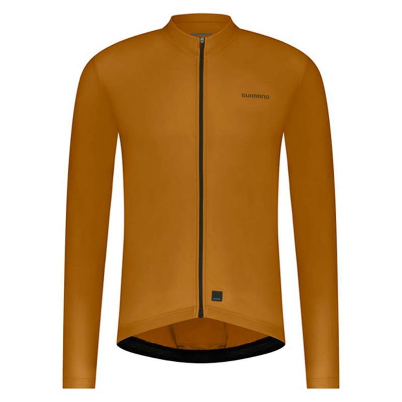 Maglia maniche lunghe Shimano Element - Marrone