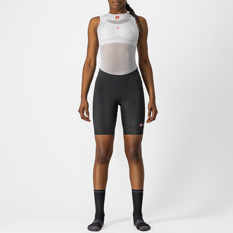 Pantaloncini donna Castelli Endurance - Nero