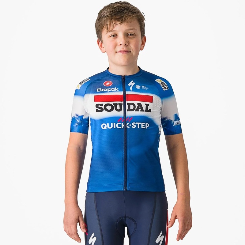 Maglia bambino Castelli Soudal Quick-Step 2024 Aero
