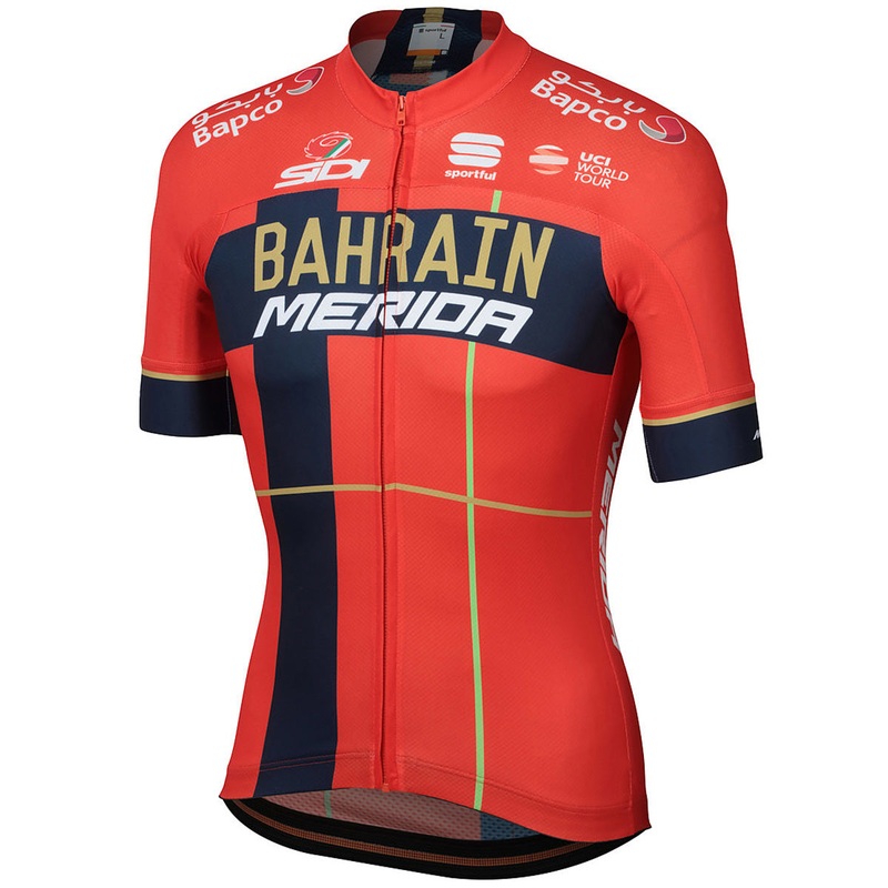 Maglia Bodyfit Pro Evo Bahrain Merida 2019