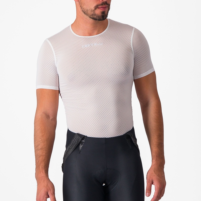 Maglia intima Castelli Pro Mesh 2.0 - Bianco