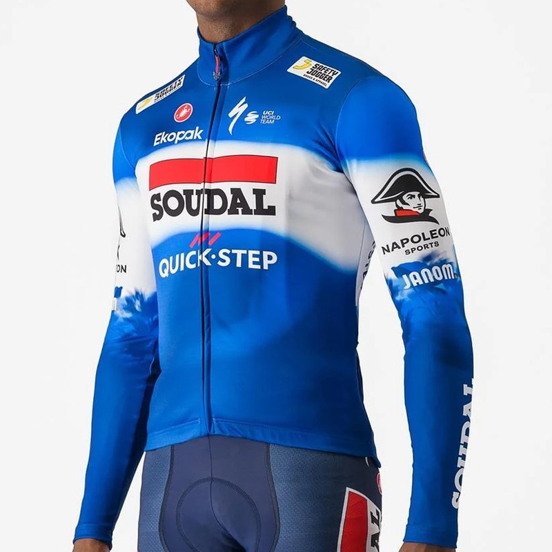 Maglia maniche lunghe Castelli Soudal Quick-Step 2024 Thermal