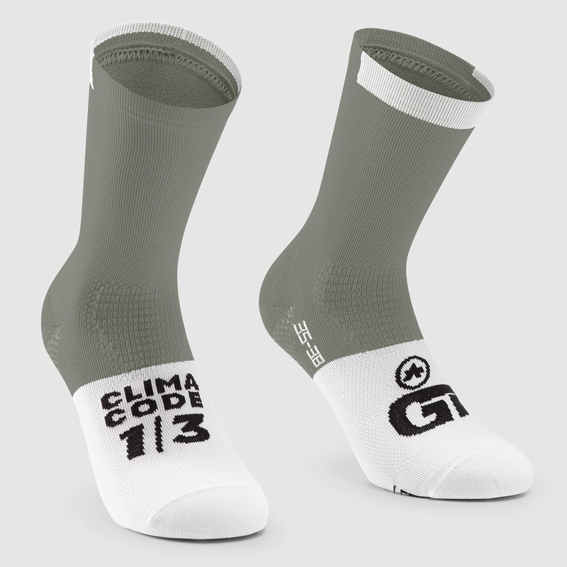 Calze Assos GT C2 - Verde bianco