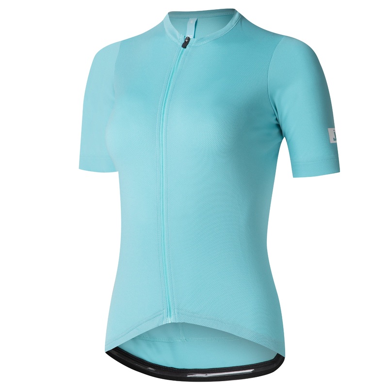 Maglia Juf Essential Solid donna manica corta - Acqua