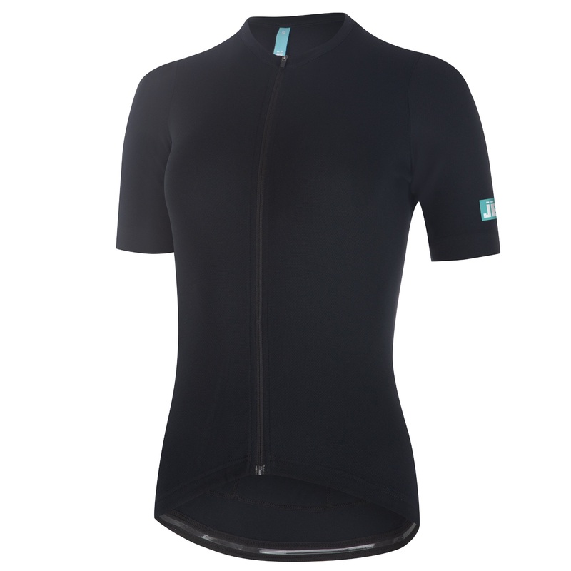 Maglia Juf Essential Solid donna manica corta - Nero