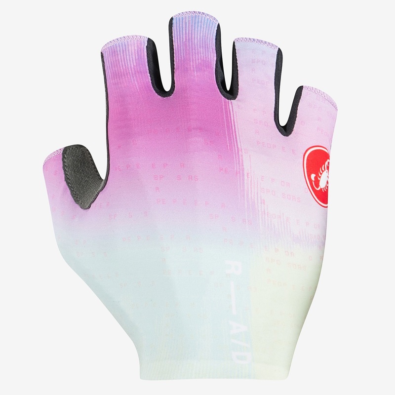 Guanti Castelli Competizione 2 - Viola azzurro