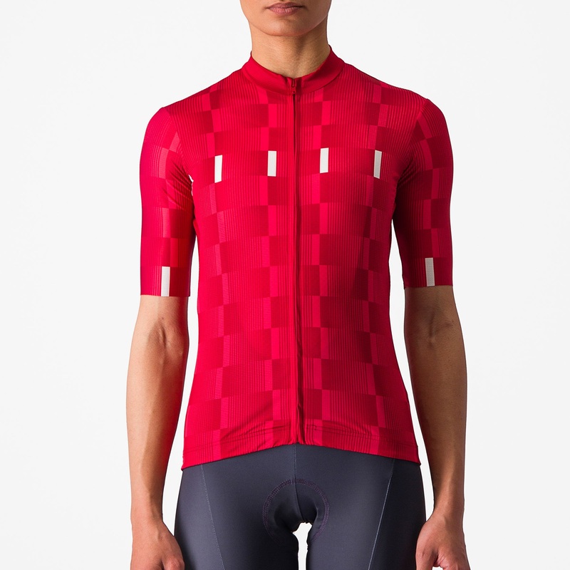 Maglia donna Castelli Dimensione - Rosso